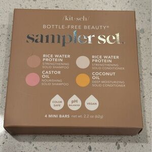 Kitsch sampler set solid shampoo NEW